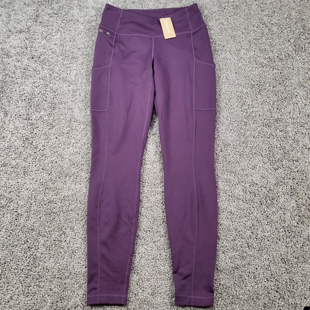 Patagonia Womens Pack Out Pants Deep Plum Purple Slim Fit Leggings 21995 FA19 S - Picture 2 of 13